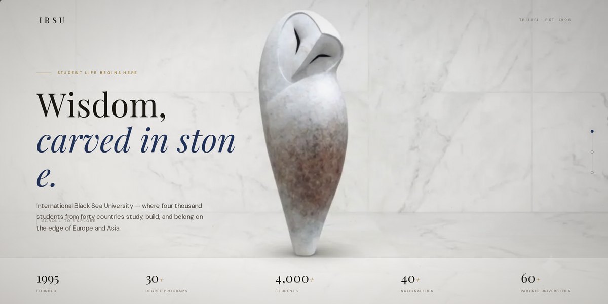 IBSU — Wisdom, carved in stone — screenshot