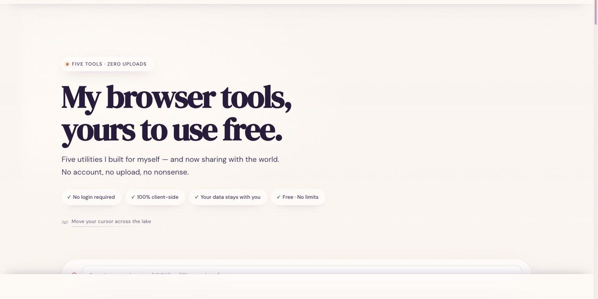 My ToolKit — screenshot