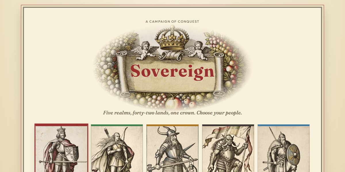 Sovereign — screenshot