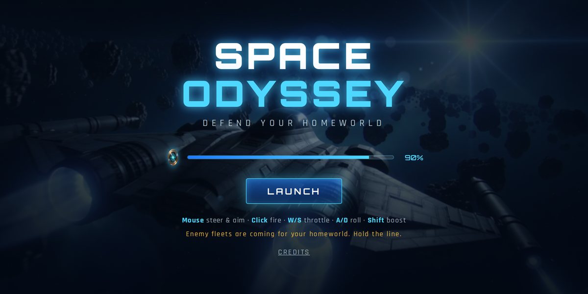Space Odyssey — screenshot