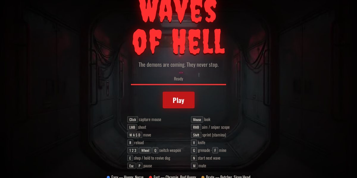 Waves of Hell — screenshot