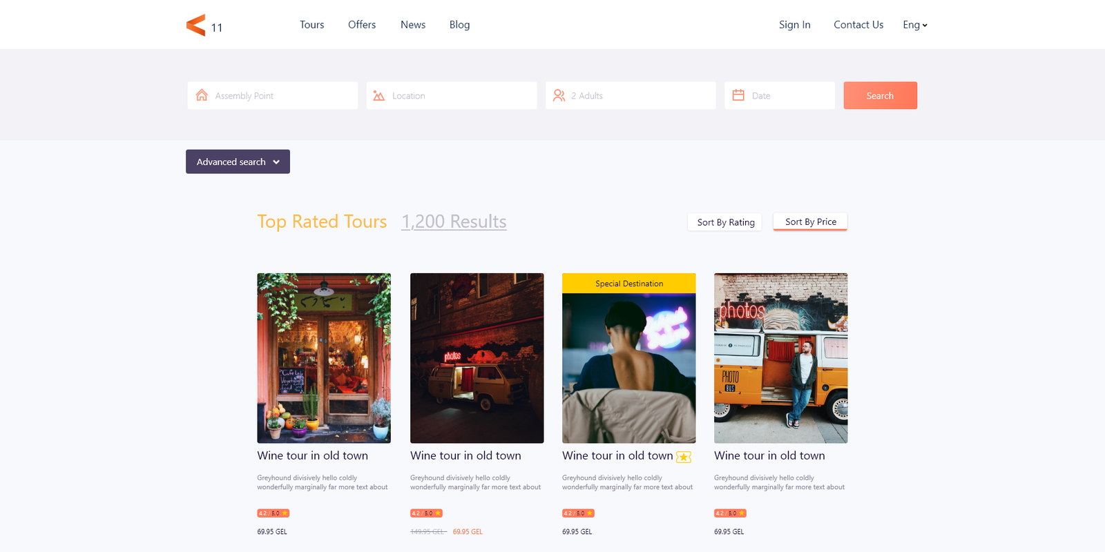 11 Corners — Put the articles on the home page