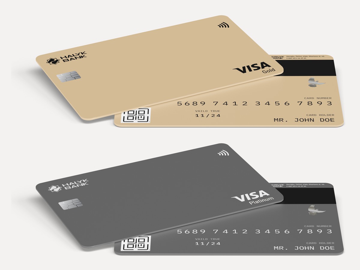 Halyk · Cards — interface design