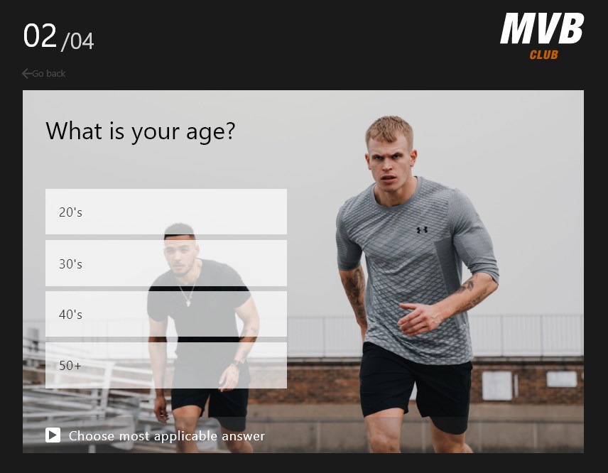 MVB Club Quiz — The counter is the largest thing on the page