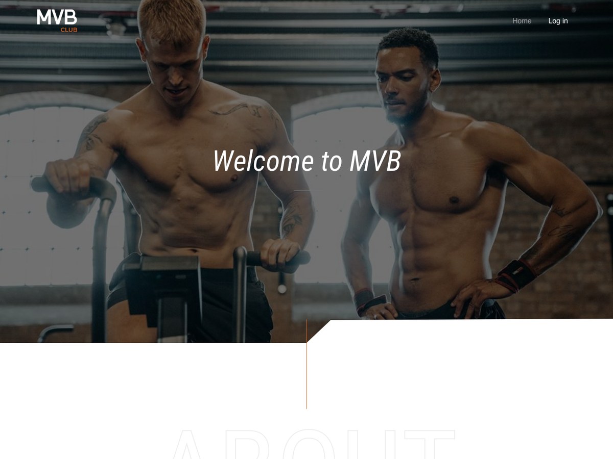 MVB Club — interface design