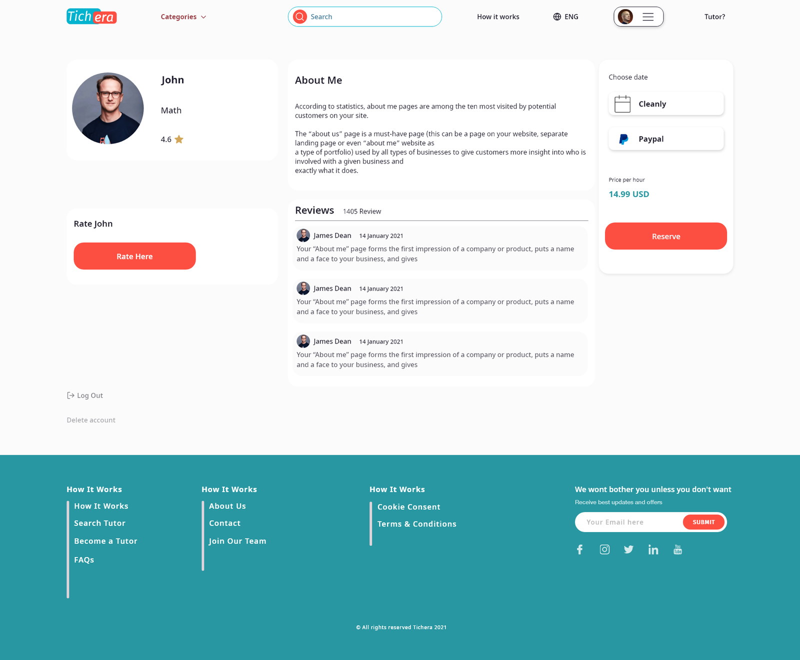 Tichera — Marketplace