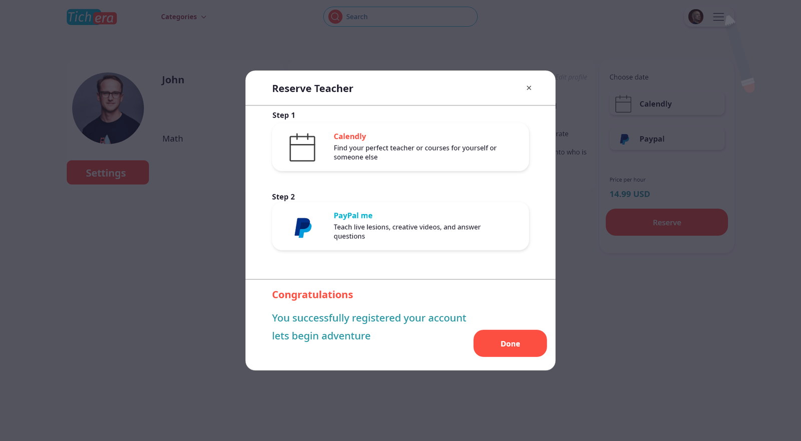 Tichera — The profile is where the money decision happens